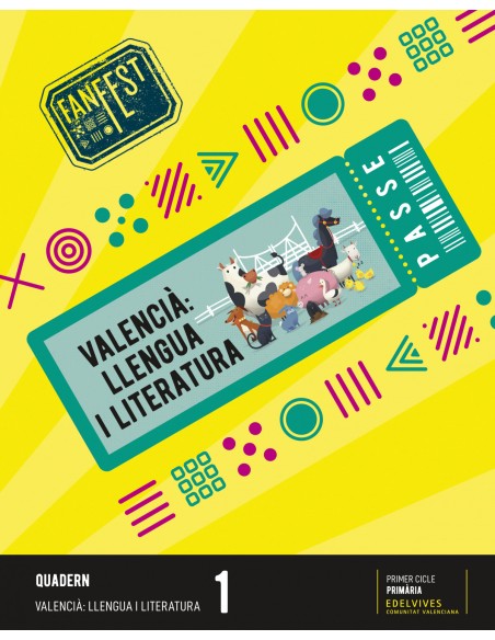 QUADERN LLENGUA 1ºEP CVAL 22 FANFEST